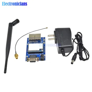 HLK-RM04 RM04 Последовательный Порт Uart к Ethernet Беспроводной Модуль WiFi с Адаптерной Платой Development Kit RS232/RS485 Routing DIY Kit