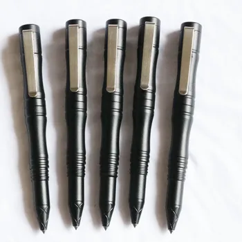 Многофункциональная тактическая ручка с головкой из вольфрамовой стали для инструмента для побега из окна, защитная ручка 126,2 мм * 13 мм